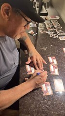 WWE auto card The Headshrinkers Samu Fatu the Bloodline signed