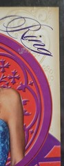 Fleer 2003 WWE Aggression Queens of the Ring Stacy Keibler Signed Auto
