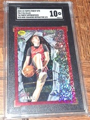 2022-23 Finest OTE Eli Ellis Apprentices RED MINI DIAMOND REFRACTOR #d /5 SGC 10
