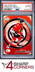 2022 UPPER DECK CENTRE OF ATTENTION #CA22 JONATHAN TOEWS POP 2 PSA 10