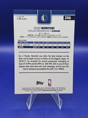 2025-26 Topps Chrome – Dirk Nowitzki #246 Blue X-Fractor