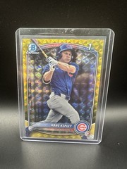 2025 Bowman Chrome Kane Kepley 1st Prospect Gold Geometric Refractor /50