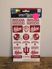 Indiana Hoosiers Spirit Stickers – Me & My Big Ideas – NCAA Football Basketball