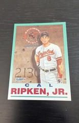 1992 Fleer – Pro Visions Cal Ripken #711
