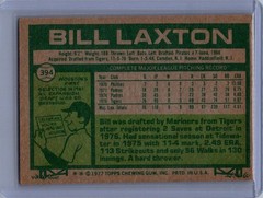 1977 Topps #394 Bill Laxton