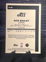 Topps Chrome Silver Pack Ace Bailey Rookie TC-AB Utah Jazz Basketball