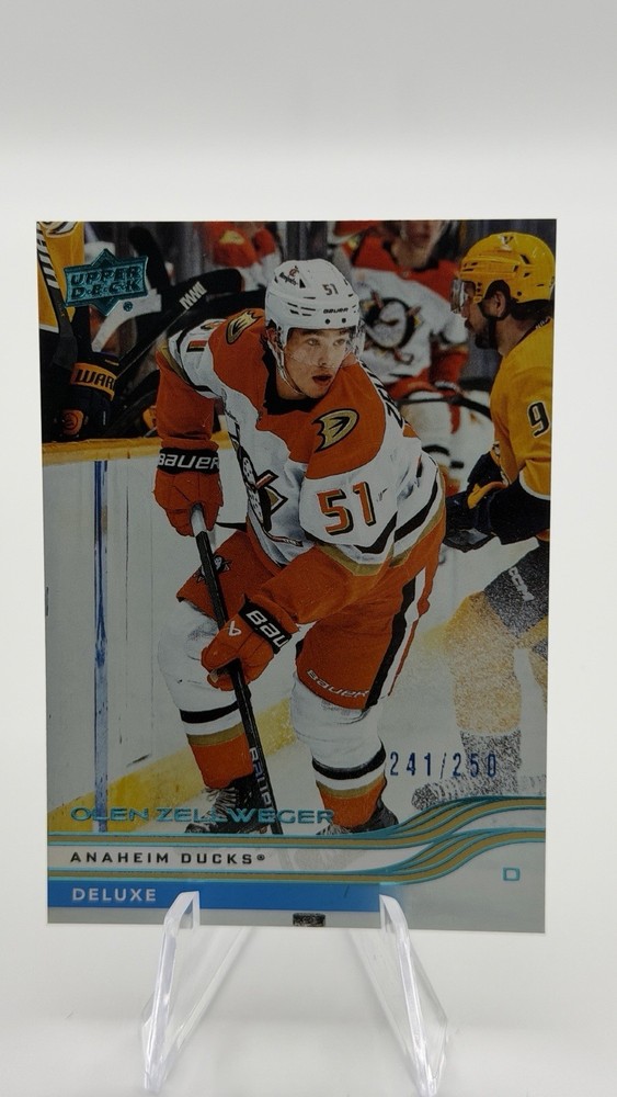 2025-26 Upper Deck Series 2 – Olen Zellweger #251 Deluxe /249