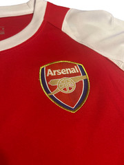 Arsenal HENRY 14 2003-04 Home Soccer Jersey Nike Football Soccer Shirt Badge Kit