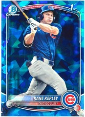 2025 Bowman Draft Chrome Kane Kepley Sapphire Edition 1st #BDC-200 – Cubs