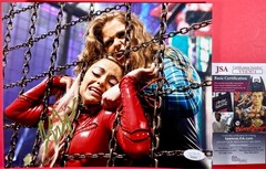 Piper Niven Signed WWE Elimination Chamber Doudrop 8×10 Photo Autograph JSA COA