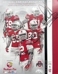 Ohio State Autographed/Signed by (5) 2015 11 x14 Photo BA211687