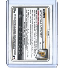 2020 Bowman Draft Chrome Refractor #BD-81 Nick Gonzales Pirates 1st Rookie SP RC