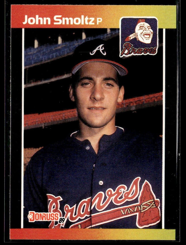 1989 Donruss #642 John Smoltz HOF Rookie Card RC
