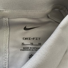Nike Utah State Aggies Dri-Fit Polo Gray Blue Colorblock Men’s XL Performance