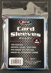 (1000) BCW Standard Card Penny Sleeves Regular 2 5/8 X 3 5/8 (10 PACKS OF 100)