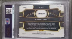 2024 Panini Select #118 Corey LaJoie Green Prizms #/5