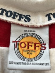 Queens Park Rangers Retro Football Shirt Mens Small QPR Toffs Red Away Vintage