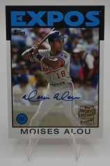 2016 Topps Archives Moises Alou Fan Favorite Auto Montreal Expos