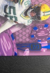 2024 Wild Card 5 Draw Edgerrin Cooper Blue Auto Modern Purple Pink /3 Packers