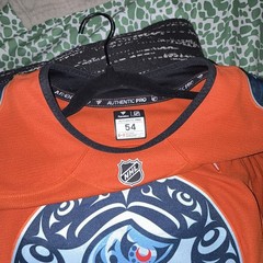 Stephenson Seattle Kraken Signed Original Pacific Islanders NHL Hockey Jersey