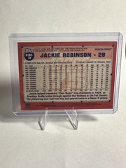 ​2026 Topps Series 2 Jackie Robinson #91B2-19 Pink Crackle Foil Dodgers HOF