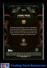 2023-24 Topps Chrome UEFA Club Competitions #GL-5 Lionel Messi Golazo