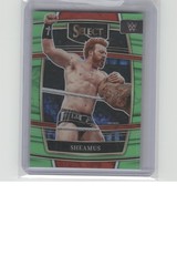 2022 Panini Select WWE #50 Sheamus Neon Green Prizms #/49 B28R3C65