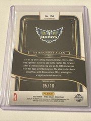 2025 Select WNBA Gold Prizm Myisha Hines-Allen 5/10 Wings
