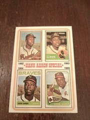 1974 Topps #4 Hank Aaron Special (62-65) (NM-MT)