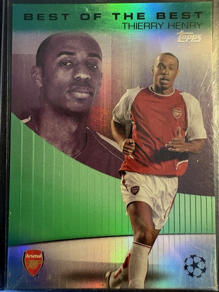 Thierry Henry /99 Topps 2025 UEFA Champions League Best of the Best BOTB-3