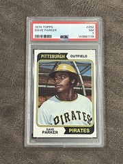1974 Topps Dave Parker #252 PSA 7 NM Pirates Vintage HOF Rookie RC!