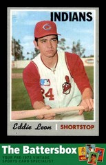 1970 Topps #292 Eddie Leon RC EX/EX+ X3788304