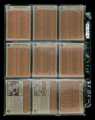 1962 Topps Baseball Complete Set (598) Mantle Mays Aaron PSA 6