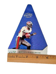 1998 Crown Royale Cramers Choice Award Warrick Dunn 32/35 Blue Jumbo Card