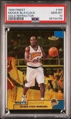 1999 Topps Finest Mookie Blaylock 52/100 PSA 10 *Pop 1* Gold Refractor cc17