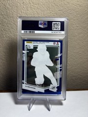 PSA 9 2023 Donruss Clearly Rated Rookie DeVon Achane Blue /99 RC