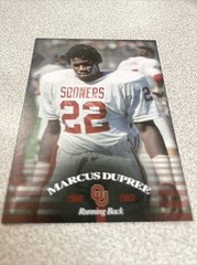 2011 Style Football Marcus Dupree Oklahoma Sooners Custom Card A-609