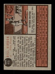 1962 Topps #415 Bill Virdon Pittsburgh Pirates EX CS26015177