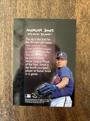 1997 Fleer – Soaring Stars Andruw Jones #6 Glowing