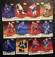Lot of 16 2000-01 Upper Deck Hockey Immortals Cards