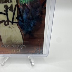 Cactus Jack 2026 Topps Chrome Ray Allen Auto #LFL-1 Miami Heat 05/25 La Flame