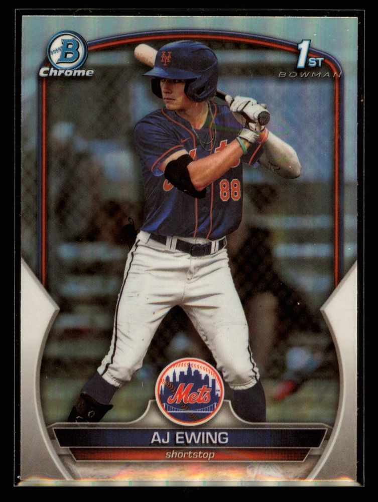 2023 Bowman Draft AJ Ewing Refractor #BDC-152