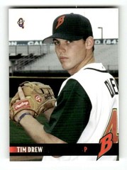 2000 Blueline Q-cards Buffalo Bisons 19 Tim Drew BXCP31