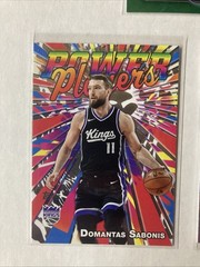 2025 Domantas Sabonis Refractor Insert Lot! Topps Chrome NBA Hoops Sacramento!