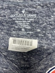 Montreal Canadiens Women’s Original 6 Script V-Neck T NHL Soft As A Grape NEW
