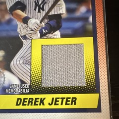 Topps 2025 Series 1 Derek Jeter New York Yankees Relic #T90R-DJ Insert