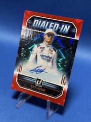 2026 Donruss #DIA-KLN Kyle Larson Dialed In Autographs Red Xplosion #/49