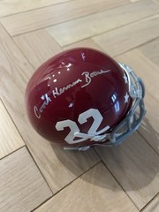 COACH HERMAN BOONE « Remember the Titans » Signed Autographed Mini Helmet