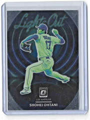 SHOHEI OHTANI 2022 Donruss Optic #LO-6 LIGHTS OUT Insert LA Angels