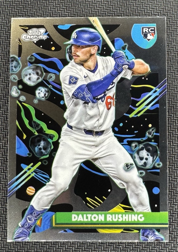 2025 Topps Cosmic Chrome Dalton Rushing RC #53 Los Angeles Dodgers